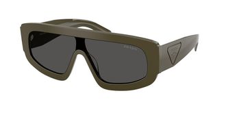 Prada PR D10S 26J70G Mens Sunglasses Green Size 124