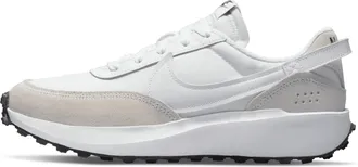Nike Womens Waffle Debut Shoes in White | DH9523-100