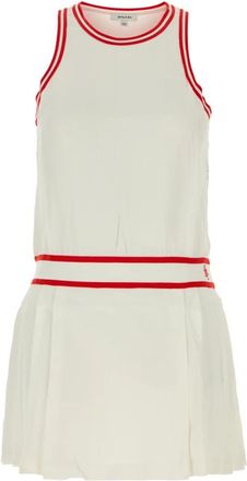 Sporty & Rich Elegante Jurken voor elke gelegenheid - Dames - Korte kleedjes - Wit - L - Kleedjes