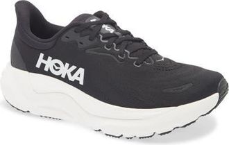 Hoka One One Arahi 8 Running Shoe in Black /White at Nordstrom, Size 9.5