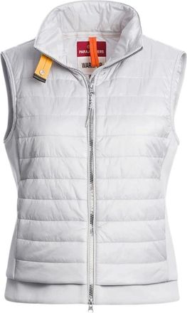 Parajumpers Womens Parajumpers Hennie Dawn White Gilet Jacket - Size: 10/8