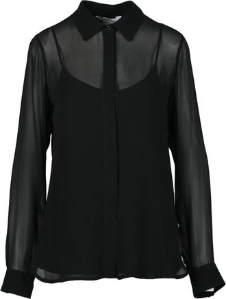 Max Mara Overhemd - Dames - Overhemden - Zwart - XS - Overhemden