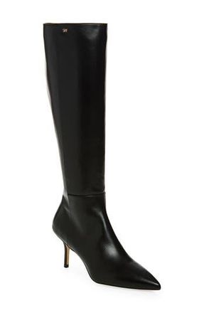 Stuart Weitzman Mara 75 Knee High Bootie in Black at Nordstrom Rack