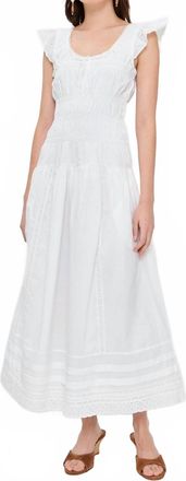 Ciao Lucia Lauretta Midi Dress In White