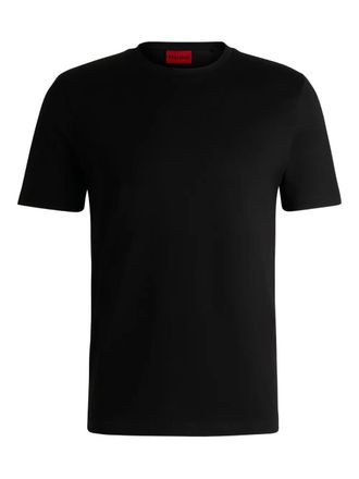 HUGO BOSS Getailleerd T-shirt - 001 BLACK