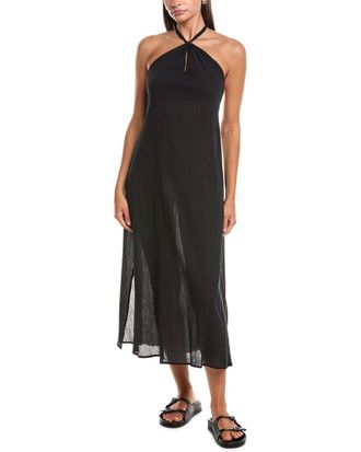 Natori Gauze Halter Dress