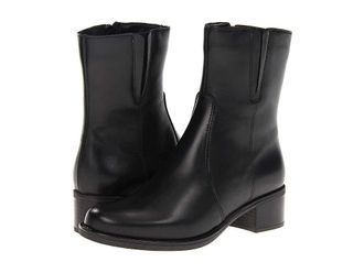 La Canadienne Perla Womens Cold Weather Boots Black Leather : 6.5 WW (EE)