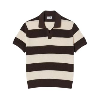 Lacoste Polo Shirt - male - Lacoste - Polo Shirts - Brown - L - Tops
