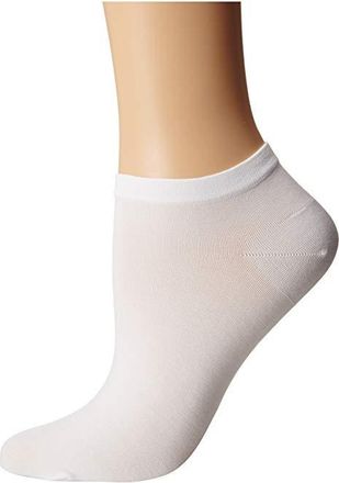 Wolford Sneaker Cotton Socks Womens Crew Cut Socks Shoes White : SM, Cotton/Nylon