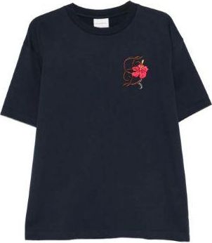 Dr&ocirc;le de Monsieur Drole De Monsieur | T-Shirt D Hibiscus Brodee - S