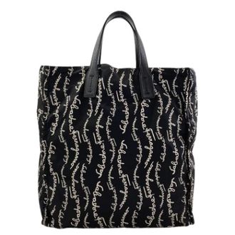 Ferragamo Bolso Tote Pre-owned - Pre-owned - Mujer - Negro - ONE SIZE
