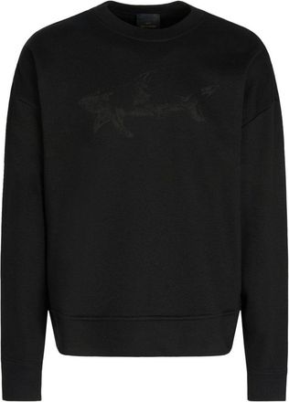 Paul & Shark FLEECE LOGO SWEATSHIRT Size: XXL, colour: BLACK