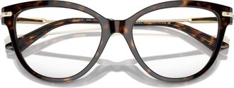 Jimmy Choo London 0Jc3001B Cat-Eye Acetate Eyeglasses with Metallic Gold Temples