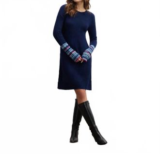 Hatley Sadie Sweater Dress In Navy