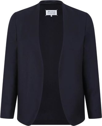 Maison Margiela Dames, Jassen, Blauw, Maat: 2XS