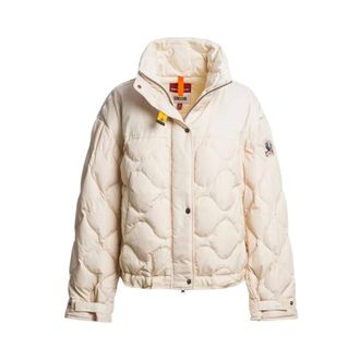 Parajumpers Sumida Short Puffer - Dames - Jassen - Beige - Maat: S Katoen