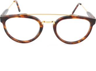 Retro Superfuture 54mm Round Optical Glasses in Tortoise at Nordstrom Rack