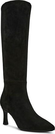 Anne Klein Rene Womens Shoes Black Suede : 9.5 M, Synthetic