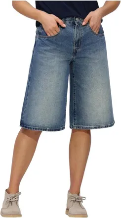 Levi's Denim Shorts, female, Blue, Size: W25 Super Baggy Jorts