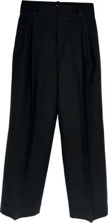 Lanvin Trousers in Black Polyester