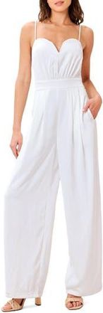 Flying Tomato Jumpsuit in White at Nordstrom Rack, Size Medium