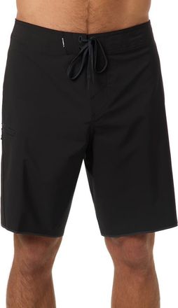 O'Neill Hyperfreak Tech Solid Board Shorts in Black at Nordstrom, Size 31