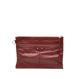 Balenciaga Borsa Clutch Pre-owned - - Pre-owned - Donna - Rosso - ONE SIZE