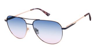 ANN TAYLOR ATP933 Polarized C02 Womens Sunglasses Blue Size 54