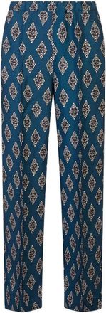 F.R.S. For Restless Sleepers Pontos Broek - Dames - Straight fit broeken - Blauw - XS - Broeken