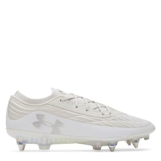 Under Armour Mens Clone Mag Elite 4 Firm Ground Football Boots White 13 UK