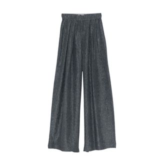 Cortana Broeken, Dames, Blauw, S, Wijde broek