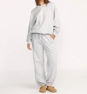 Billabong So Sunny Kendal Sweatshirt In Heather Gray
