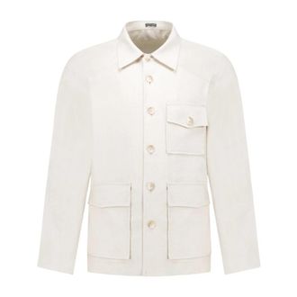 Autore Giacca Fiennes - Heren - Zomerjassen - Beige - L - Polyester - Jassen