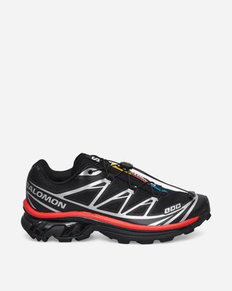 Salomon XT-6 Sneakers Black / Fiery Red / Silver