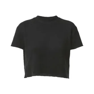 Thom Krom T-Shirts, female, Black, Size: L W TS 619 Shirt