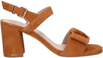 Geox Womens Boho Platform Suede Block Heel Cross Strap Sandals In Cognac