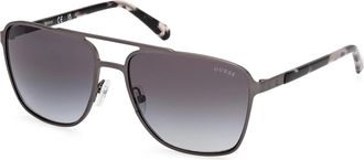 Guess Gradient Smoke Navigator Mens Sunglasses GU00210 07B 60