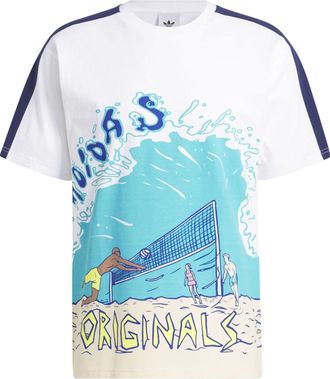 adidas Beach Sports Art Tee White IN4777