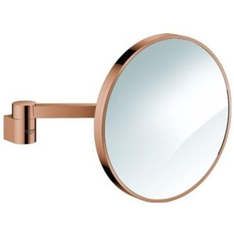 GROHE Espejo De Aumento Grohe Selection, Aumento 7x Oro Rosa Brillante