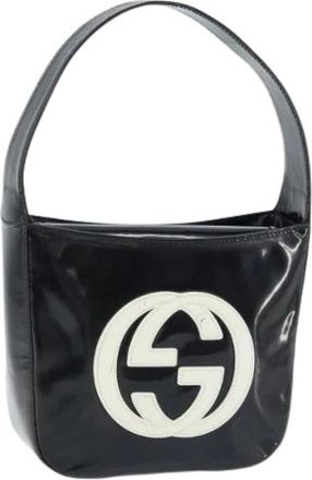 Gucci Pre-owned Shoulder Bags, female, Black, Size: ONE SIZE Pre-owned Vintage Shoulder Bag