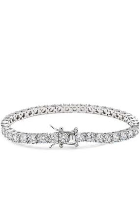 Nialaya Silver Tennis Bracelet at Nordstrom, Size X-Small