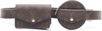 Louis Vuitton Brown Monogram Monogram Fanny Pack Pouch (Pre-Owned)