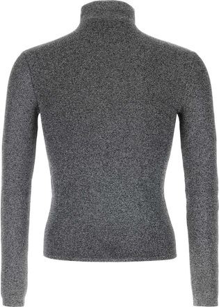 Gucci Mens Viscose-Mix Turtleneck Gray