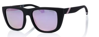 Superdry Sonnenbrille SUPERDRY Modell 996075, Damen, schwarz, matt, Sonnenbrillen Sonnenbrille, Form Feminin, Logoschriftzug auf B&uuml;gel, Kunststofffassung