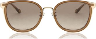 Coach HC7135 C7999 565413 Womens Sunglasses Brown Size 54