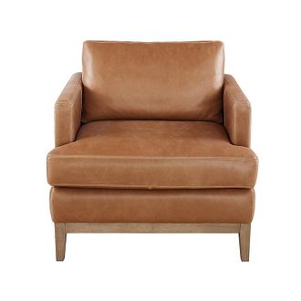 Ballard Designs Hartwell Leather Chair - Ballard Designs