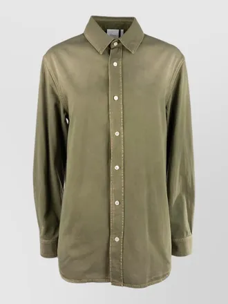 Dior long sleeve collared jacket button cuffs
