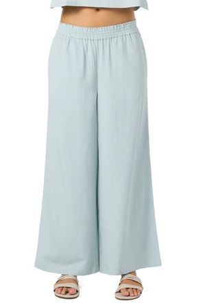 O'Neill Sanders Wide Leg Pants in Cloud Blue at Nordstrom, Size Xx-Large