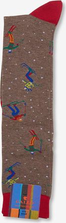 Gallo Hohe Socken mit Fantasiemuster