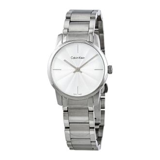 Calvin Klein Elegante Horloge - City Legere - Dames - Horloges - Grijs - ONE Size - Accessoires